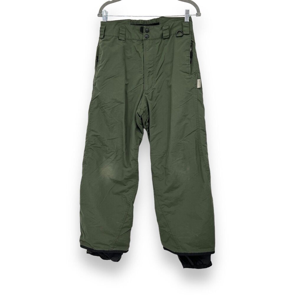 Vtg. Columbia Green Snow Pants Ski Snowboard  Portland Oregon  Men's S